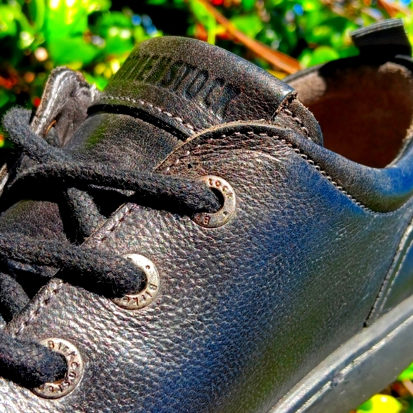 Birkenstock Islay Ladies, Black, Leather Walker/Sneaker - Picture 10 of 17